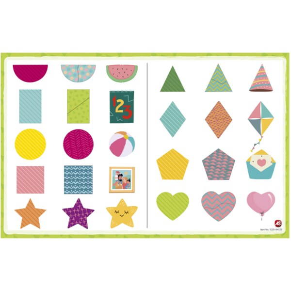 Joc educativ magnetic AS 1029-64035, 3 ani+, 36 piese