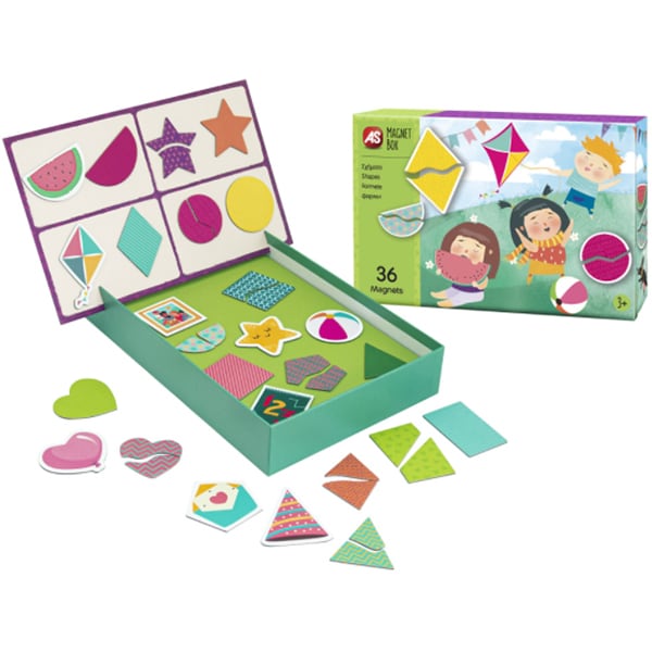 Joc educativ magnetic AS 1029-64035, 3 ani+, 36 piese