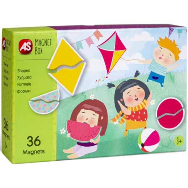 Joc educativ magnetic AS 1029-64035, 3 ani+, 36 piese