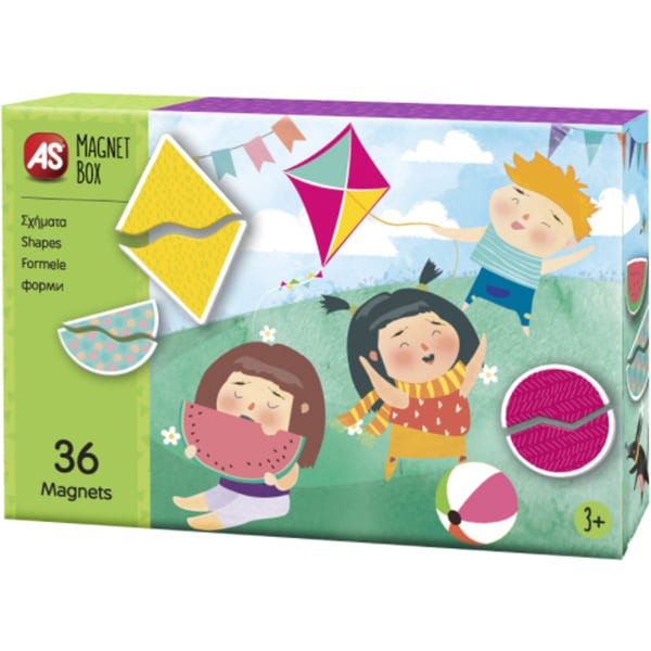 Joc educativ magnetic AS 1029-64035, 3 ani+, 36 piese