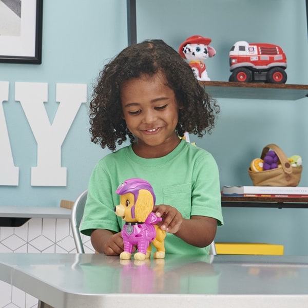 Figurina interactiva PAW PATROL Skye 6061495_20132727, 3 ani+, roz-maro