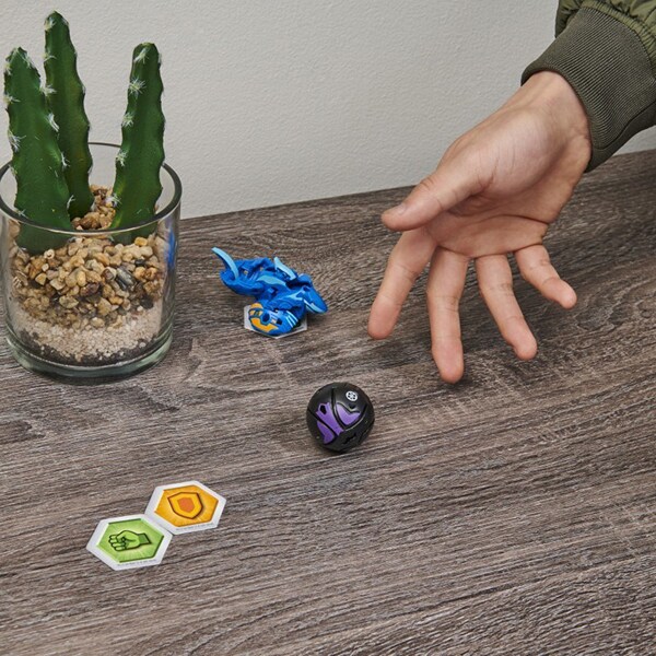 Figurina BAKUGAN S3 Geogan Harperion 6061459_20132737, 6 ani+, verde