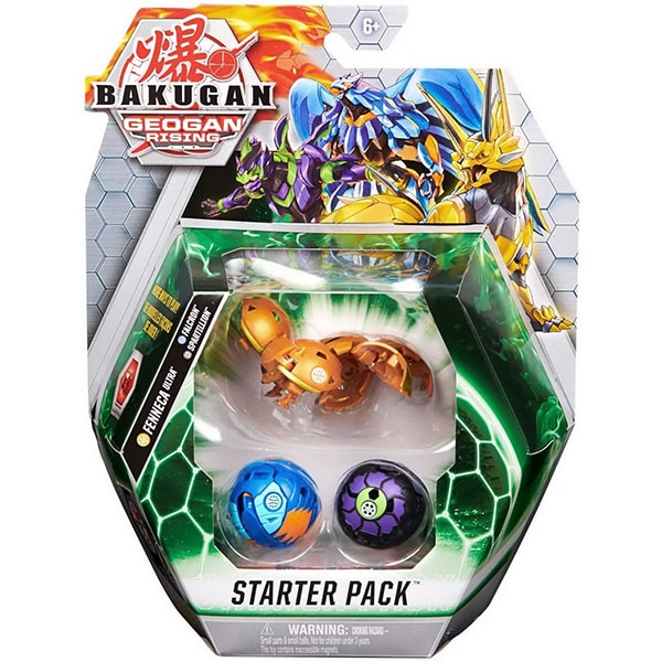 Set figurine BAKUGAN S3 Fenneca Ultra Spartillion Si Ferascal 6061567_20133073, 6 ani+, multicolor