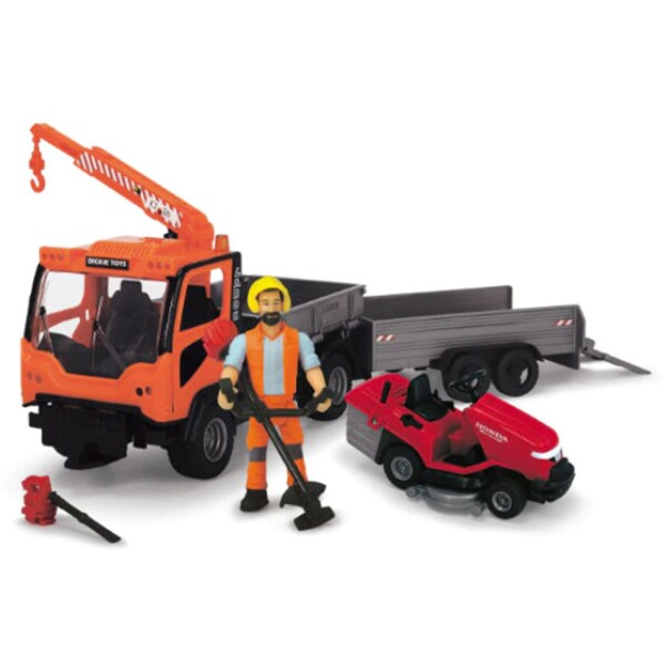 Set DICKIE Aventura din gradina 203838006, 3 ani+, portocaliu-gri