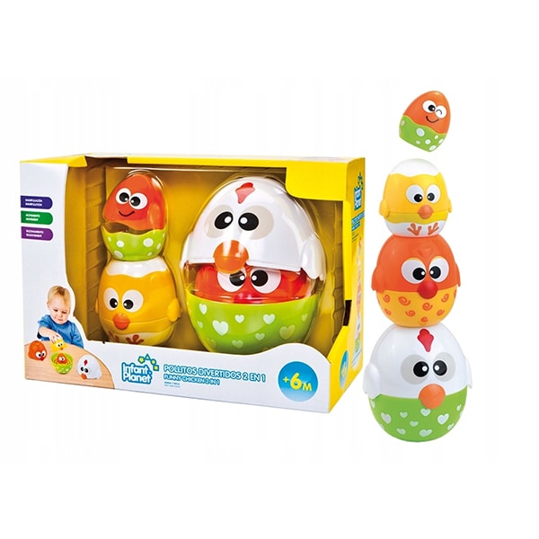 Joc potrivire LITTLE LEARNER Puiutii veseli 3996, 6 luni+, multicolor 