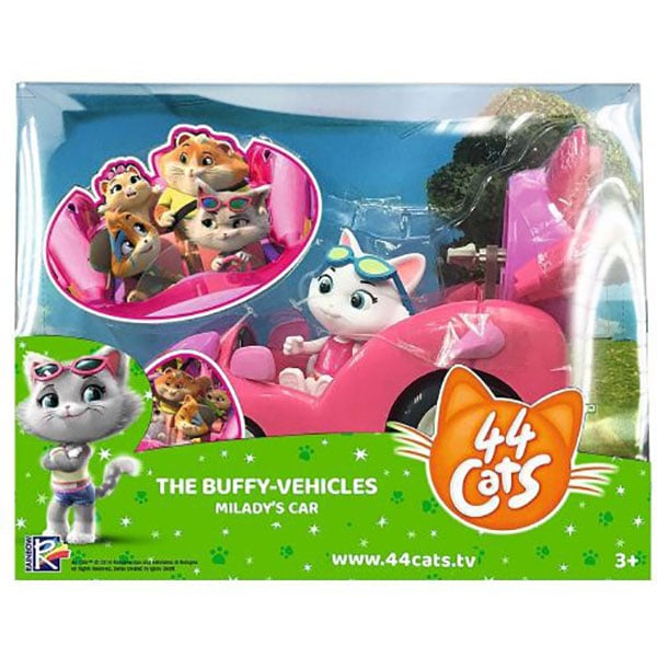 Figurina SIMBA 44 Cats Milady 7600180211, 3 ani+, roz-alb