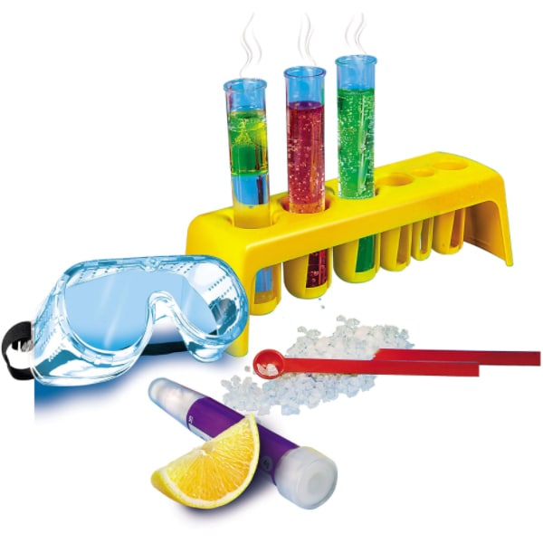Joc creativ CLEMENTONI Stiinta si joaca - Mega lab de chimie 1026-50349, 8 ani+, multicolor