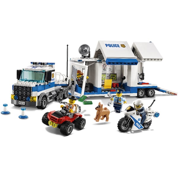 LEGO City: Police - Centru de comanda mobil 60139, 6-12 ani, 347 piese