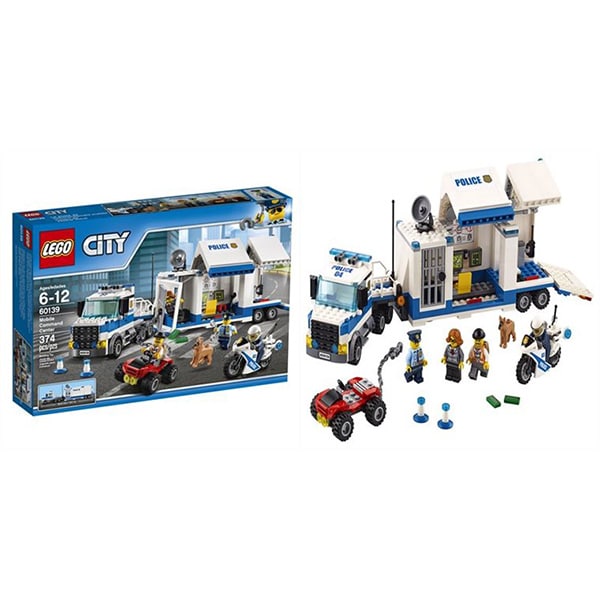 LEGO City: Police - Centru de comanda mobil 60139, 6-12 ani, 347 piese