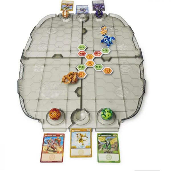 Set figurine BAKUGAN S3 Ultimatum Battle Matrix 6060362, 6 ani+, mulicolor