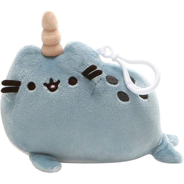 Jucarie de plus SPINMASTER Pisicuta Pusheen Unicorn 6052924, 12 luni+, 13 cm, albastru