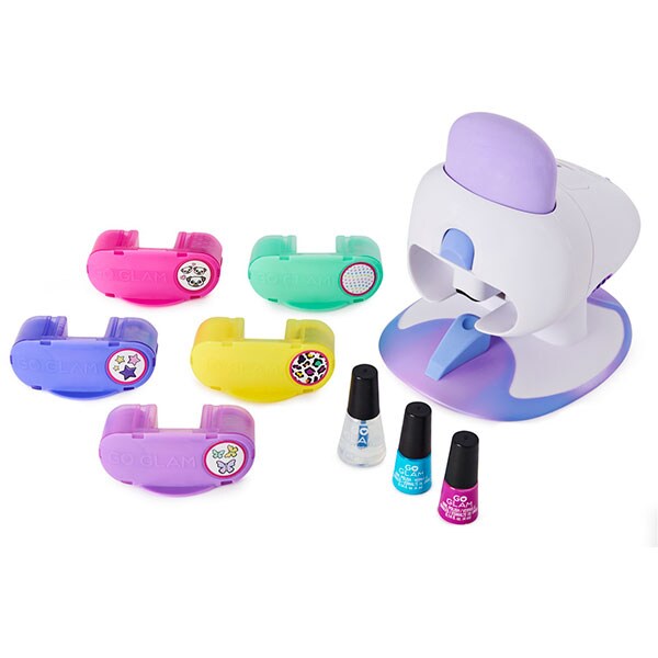 Set creativ SPINMASTER Go Glam Studio - Salonul de manichiura 6054791, 8 ani+, multicolor