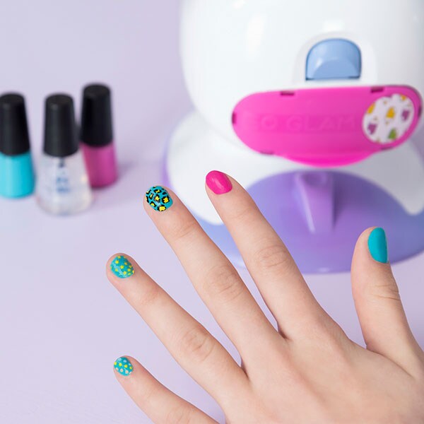 Set creativ SPINMASTER Go Glam Studio - Salonul de manichiura 6054791, 8 ani+, multicolor