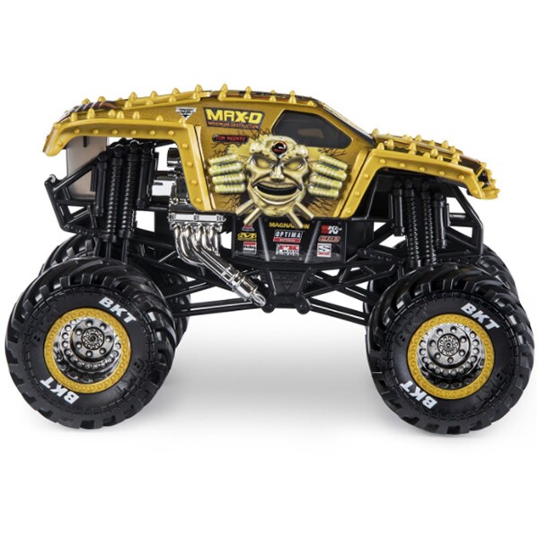Masinuta MONSTER JAM Max D 6054812_20120223, 3 ani+, galben-negru