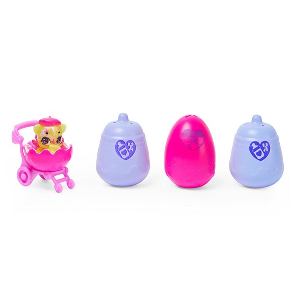 Set figurine HATCHIMALS Shimmer 6060650, 5 ani+, multicolor
