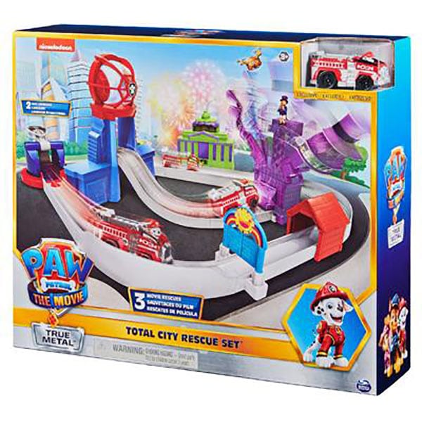 Set masinuta PAW PATROL Salveaza orasul 6061056, 3 ani+, multicolor