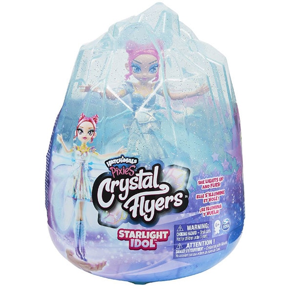 Figurina HATCHIMALS Pixies - Crystal Flyers 6061661, 5 ani+, multicolor