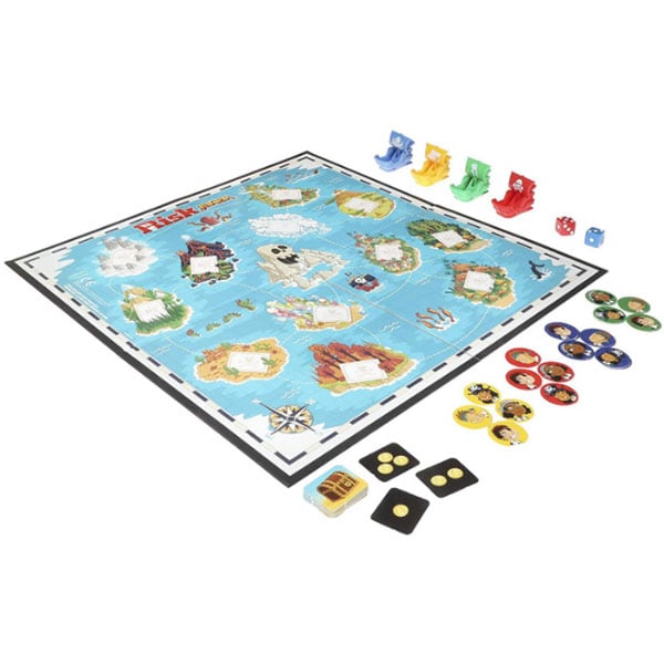 Joc de societate HASBRO Risk Junior E6936, 5 ani+, 2-4 jucatori