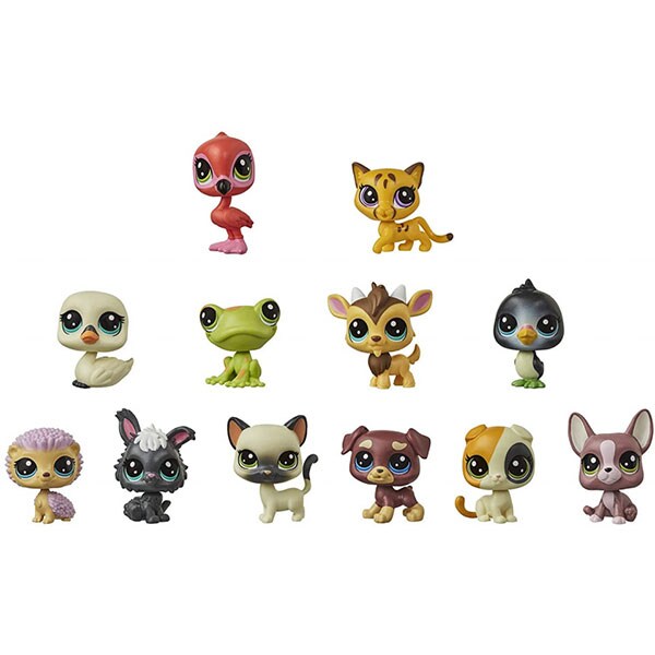 Figurina LITTLEST PETSHOP Animalute cu stil si adapost cochet E7433, 4 ani+, multicolor