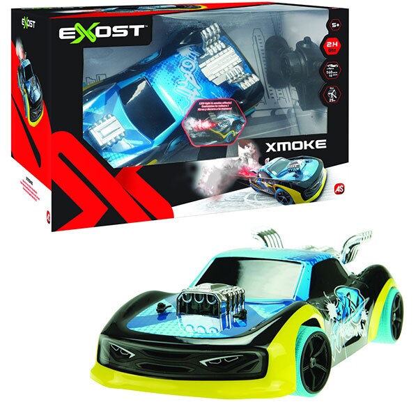 Masina cu telecomanda AS Exost X-Moke 7530-20628, 5 ani+, albastru-negru