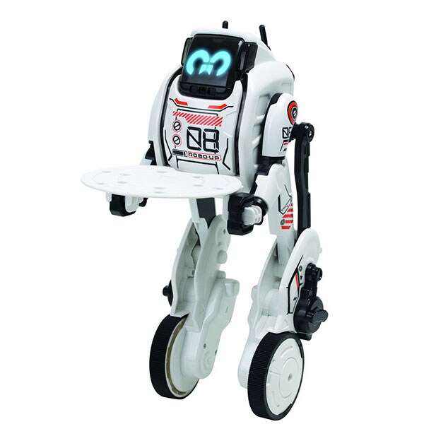 Robot cu telecomanda AS Robo Up 7530-88050, 5 ani+, alb-negru