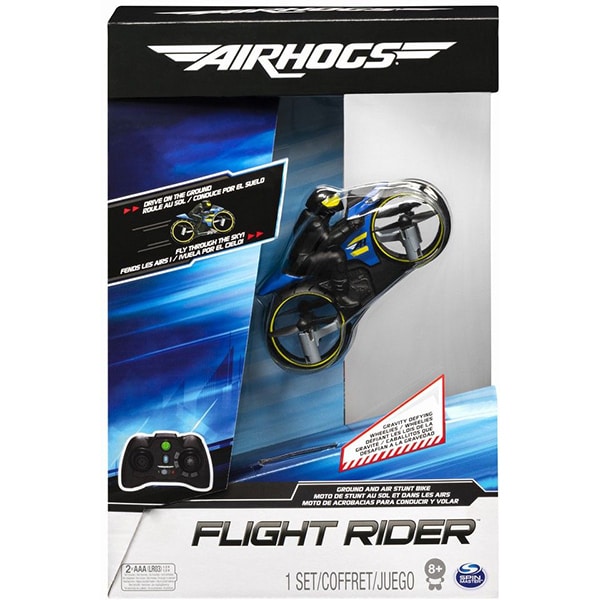 Motocicleta cu radiocomanda AIRHOGS 6046196, 8 ani+, negru-albastru