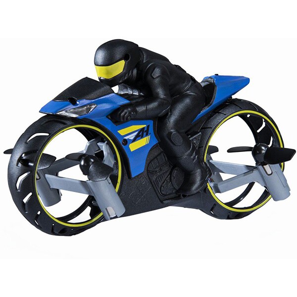 Motocicleta cu radiocomanda AIRHOGS 6046196, 8 ani+, negru-albastru
