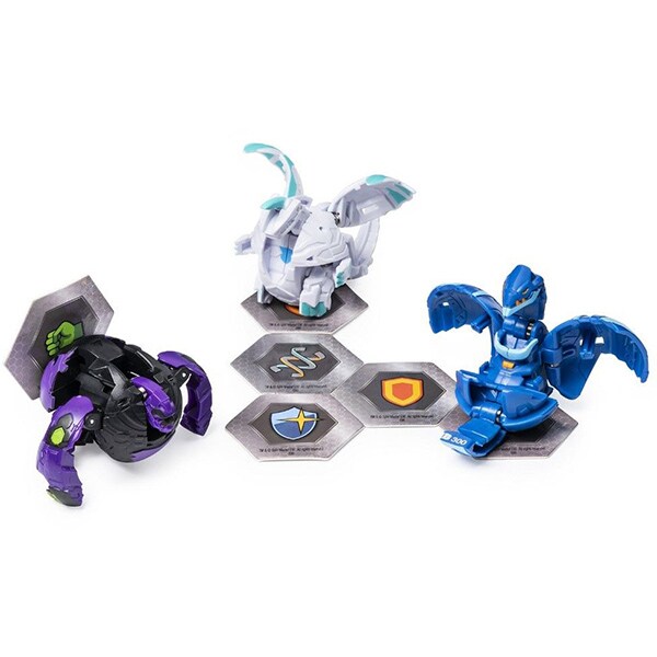 Set figurine BAKUGAN Starter Pack - Darkus Gorthion 20109157, 6 ani+, multicolor 