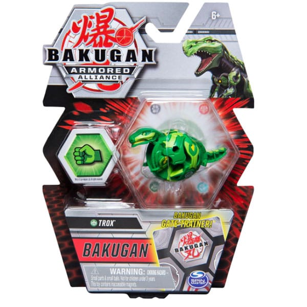 Figurina BAKUGAN S2 Armored Alliance - Trox 6055868_20122446, 6 ani+, verde
