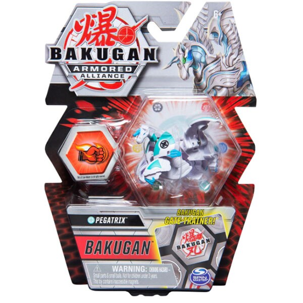 Figurina BAKUGAN S2 Armored Alliance - Pegatrix 6055868_20122447, 6 ani+, alb-verde