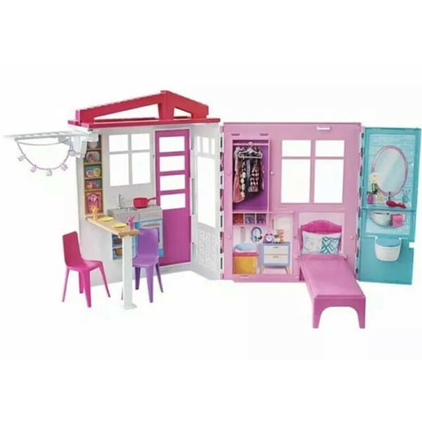 Casuta de papusi BARBIE MTFXG54, 3 ani+, multicolor 
