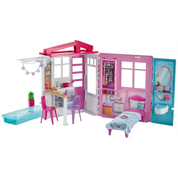 Casuta de papusi BARBIE MTFXG54, 3 ani+, multicolor 