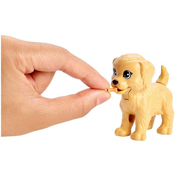 Papusa BARBIE Doggy Daycare MTFXH08, 3 ani+, multicolor 