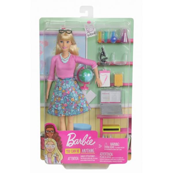 Papusa BARBIE Profesoara MTGJC23, 3 ani+, multicolor
