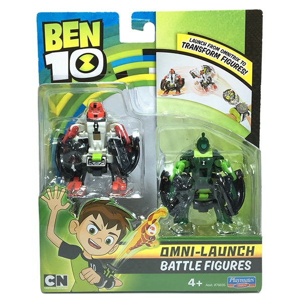 Set 2 figurine BEN 10 Torta vie si XLR8 76635, 4 ani+, multicolor 
