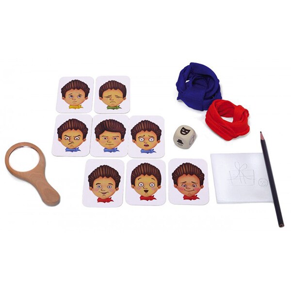 Joc de societate CHALK AND CHUCKLES Emotii CCPPL035, 6 ani +, +2 jucatori 