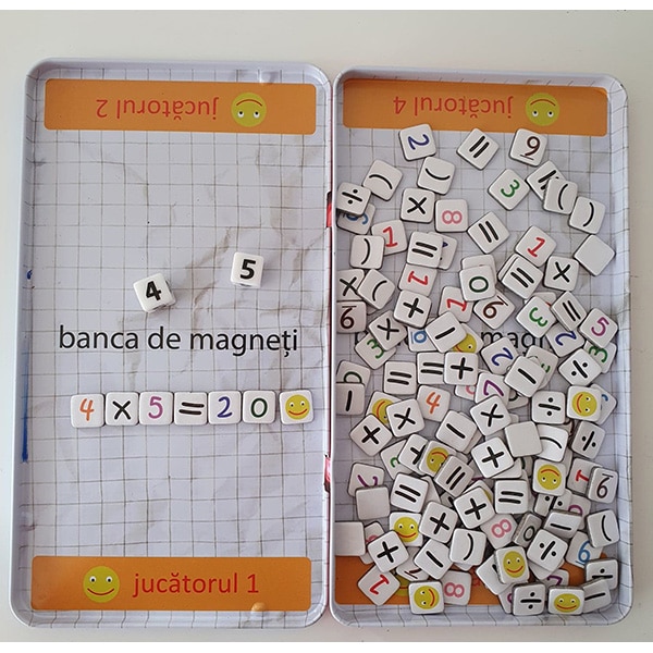 Joc educativ PURPLE COW Mate distractiv magnetic CW0204, 6 ani+, multicolor