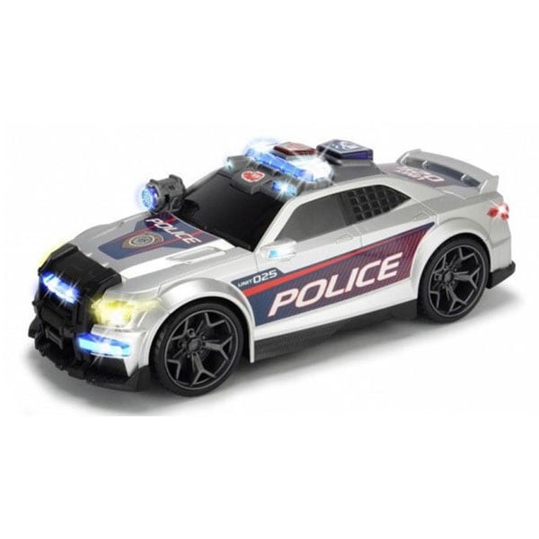 Masina de politie DICKIE Street Force 203308376, 3 ani+, argintiu-negru