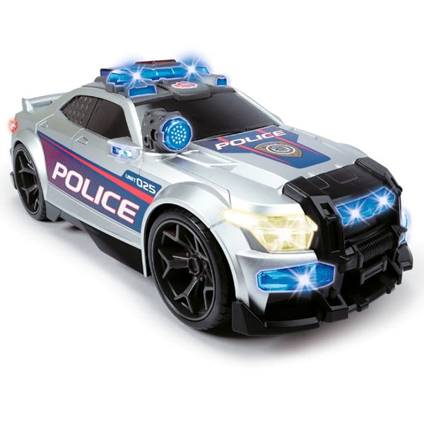 Masina de politie DICKIE Street Force 203308376, 3 ani+, argintiu-negru