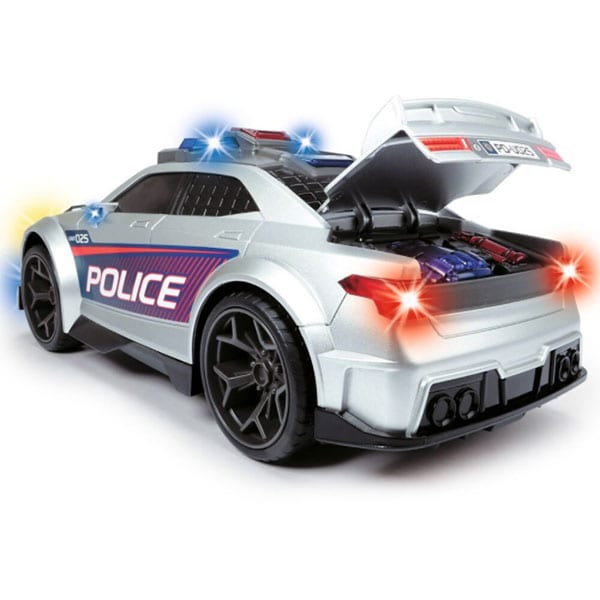 Masina de politie DICKIE Street Force 203308376, 3 ani+, argintiu-negru