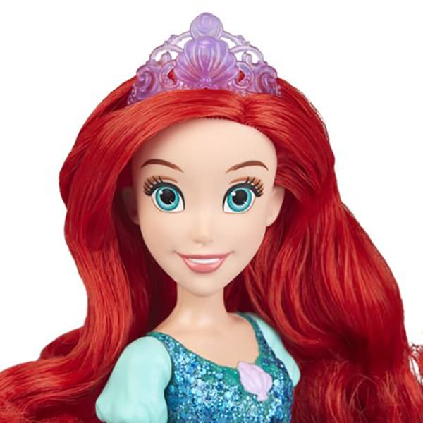 Papusa DISNEY PRINCESS Arie Shimmer Fashion E4156, 3 ani+, albastru