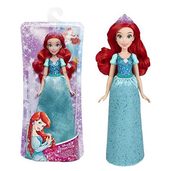 Papusa DISNEY PRINCESS Arie Shimmer Fashion E4156, 3 ani+, albastru