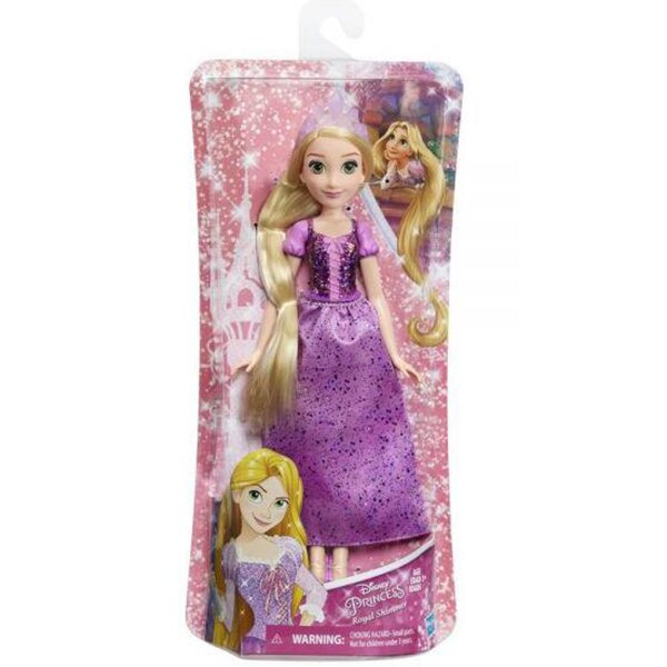 Papusa DISNEY PRINCESS Rapunzel Shimmer Fashion E4157, 3 ani+, mov