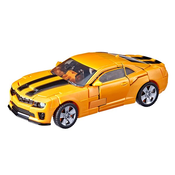 Figurina TRANSFORMERS Deluxe Studio Series - Bumblebee E0701_F0787, 8 ani+, galben-negru