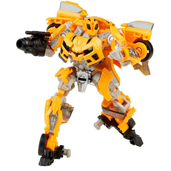 Figurina TRANSFORMERS Deluxe Studio Series - Bumblebee E0701_F0787, 8 ani+, galben-negru