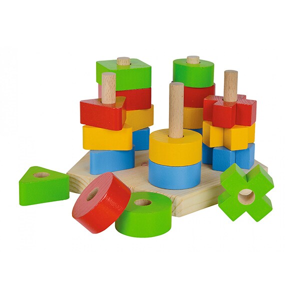 Joc educativ EICHHORN Sortare forme geometrice 100002087, 12 luni+, 21 piese