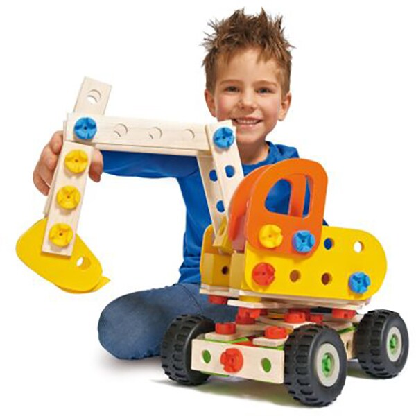 Joc constructie EICHHORN Heros Constructor - Excavator 100039034, 6 ani+, 175 piese