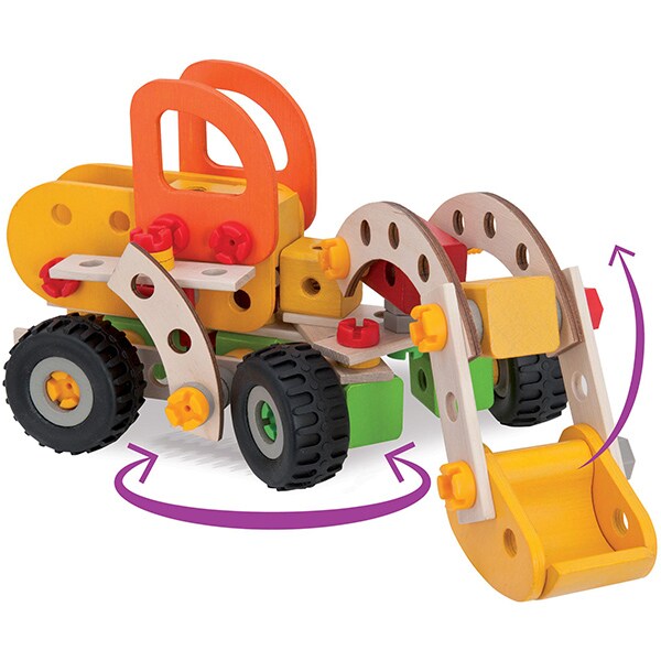 Joc constructie EICHHORN Heros Constructor - Excavator 100039034, 6 ani+, 175 piese