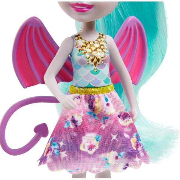 Papusa ENCHANTIMALS Familia dragonilor MTGYJ09, 4 ani+, multicolor