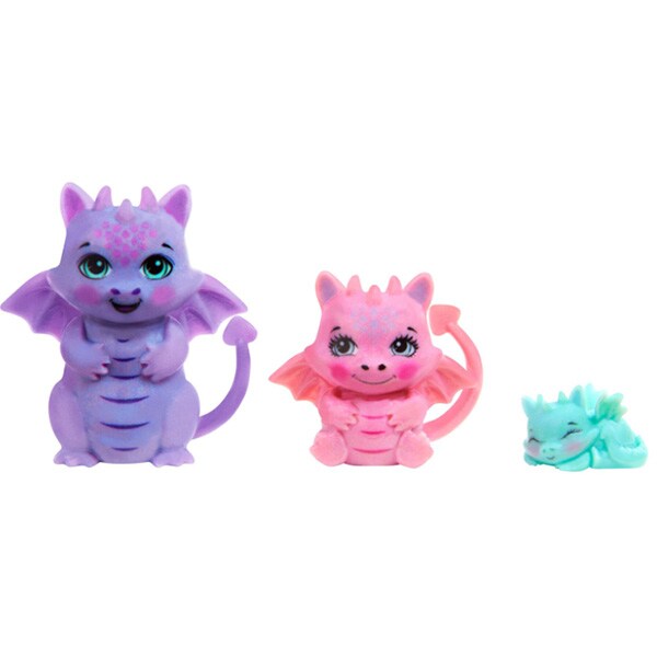 Papusa ENCHANTIMALS Familia dragonilor MTGYJ09, 4 ani+, multicolor